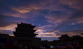 开封鼓楼  古城夜