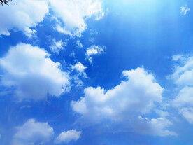 蓝天白云