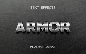 3D金属字效果图片