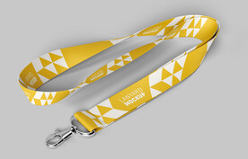 手机胸卡工牌挂绳挂带样机模板