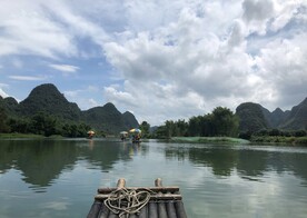 桂林阳朔遇龙河