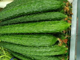 蔬菜背景水黄瓜