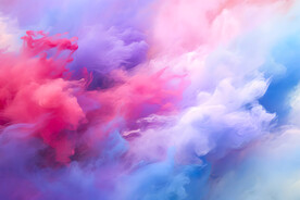 彩色烟雾扩散背景