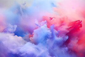 彩色烟雾颗粒背景