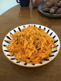 清炒胡萝卜