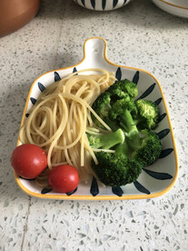 意大利面西蓝花