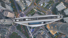 上海中心环球金融大厦航拍