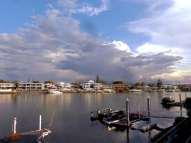 澳洲黄金海岸城市风景