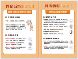 骨质疏松症的危险因素与预防