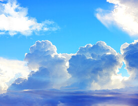 蓝天白云