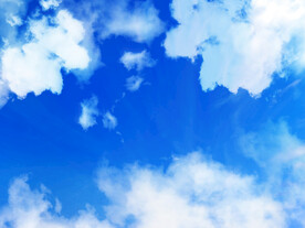 蓝天白云