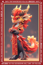 霸气的龙地垫图案