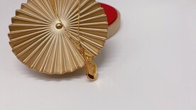 黄金足金镂空缠绕不规则形项链