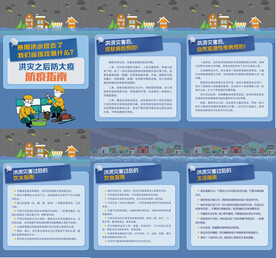洪灾之后防大疫灾后防疫指南
