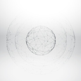 圆形点线科技元素