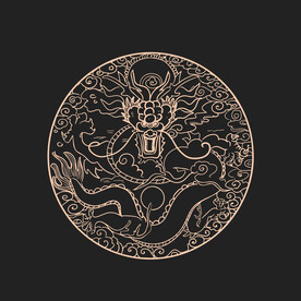 中国龙神兽 新年