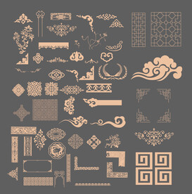 新中式传统花纹