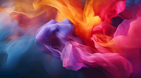 彩色烟雾背景