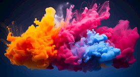 电商京东背景烟雾