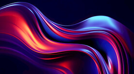 彩色丝滑科技背景