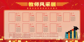 风采展板