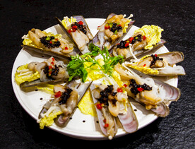 蒜蓉粉丝蛏子王图片