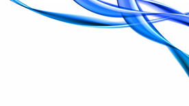 蓝色渐变波浪线条背景