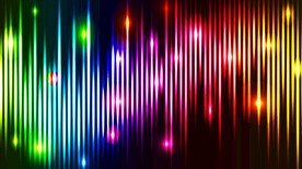 炫彩科技抽象发光线条背景