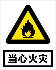 当心火灾