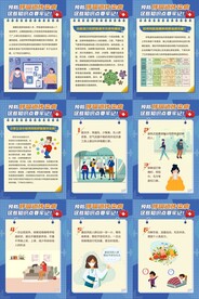 预防呼吸道传染病的知识点海报