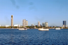 澳洲黄金海岸海滨风景