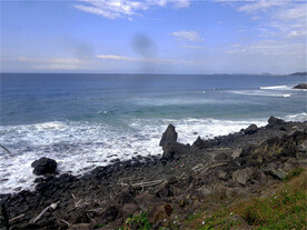 南太平洋海滨风景