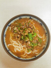 青椒肉丝面