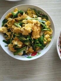 韭菜炒鸡蛋