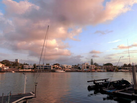 黄金海岸黄昏风景