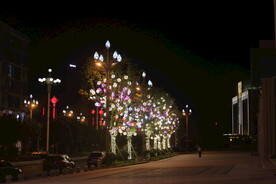 城市 夜景 霓虹