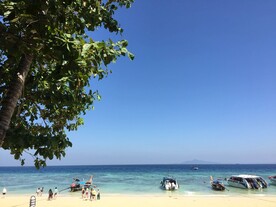 泰国普吉岛浮潜小岛风景