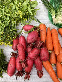 摆摊红萝卜 胡萝卜