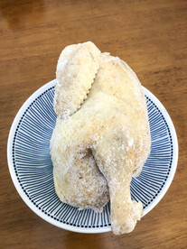 冷冻半边鸡