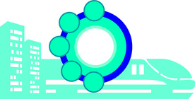 高铁造型户外标牌