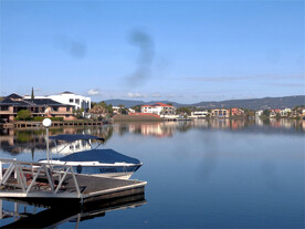 黄金海岸清水湾湖畔风光