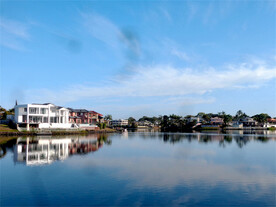黄金海岸清水湾湖畔风光