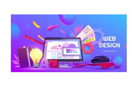 卡通网页设计背景