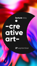 镭射熔岩炫彩图文排版