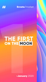 镭射熔岩炫彩图文排版