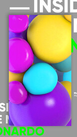 镭射熔岩炫彩图文排版