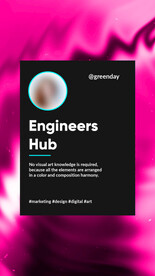 镭射熔岩炫彩图文排版