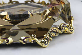 透明奢侈玻璃烟灰缸