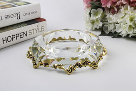 透明玻璃烟灰缸