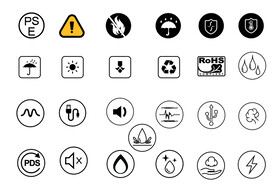 AI矢量标志图标 